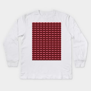 Pattern 64 by Kristalin Davis Kids Long Sleeve T-Shirt